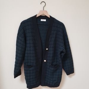 Babaton Navy Blue Cardigan